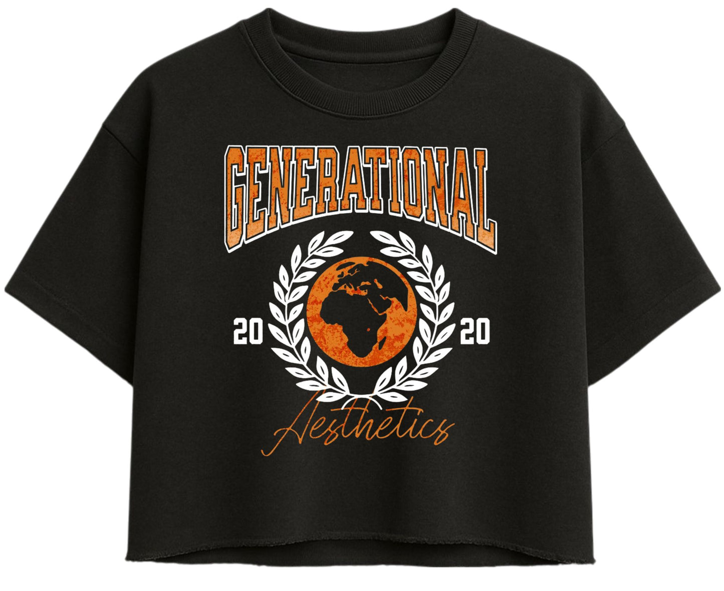 'Aesthetics' Crop Top