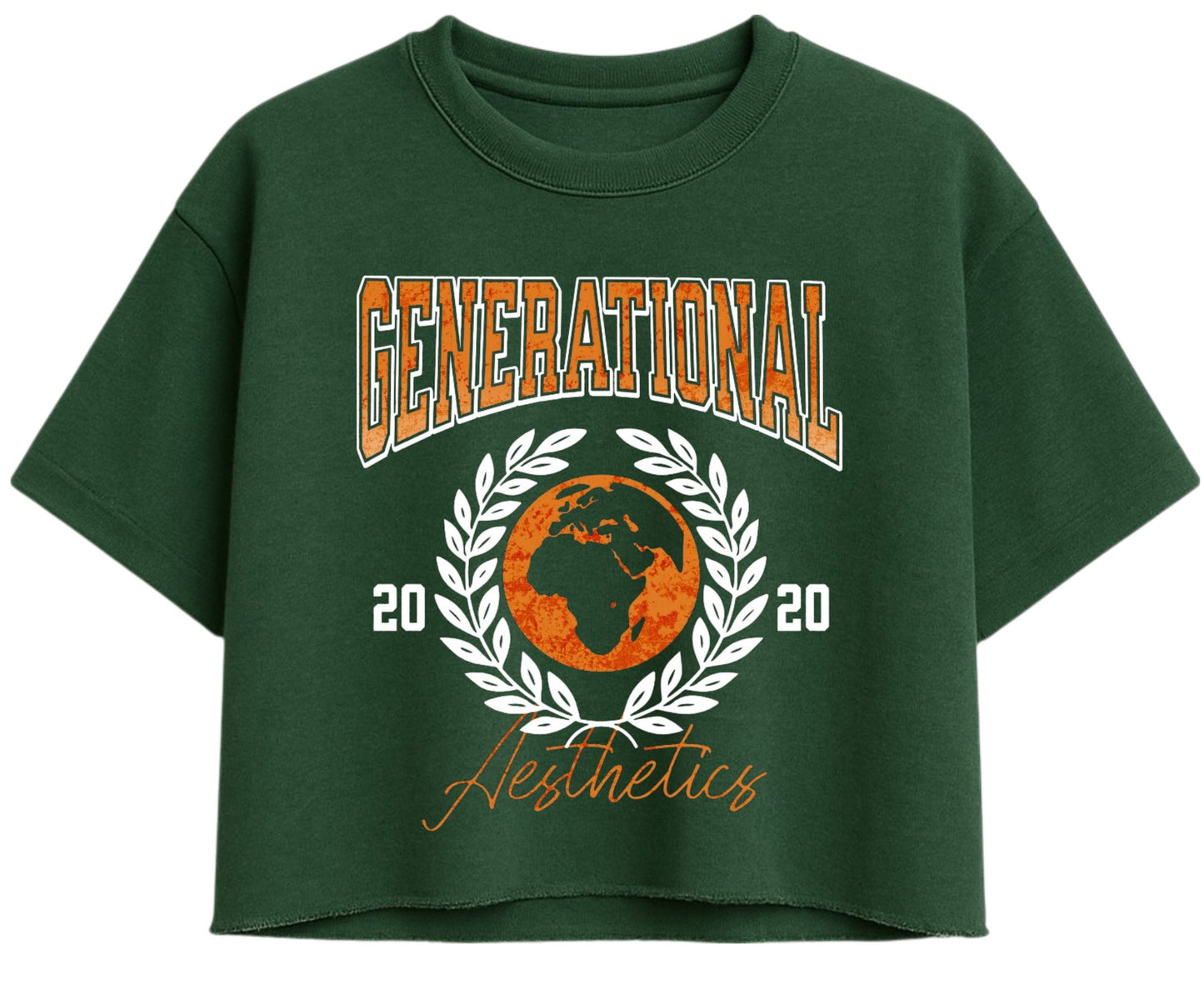 'Aesthetics' Crop Top