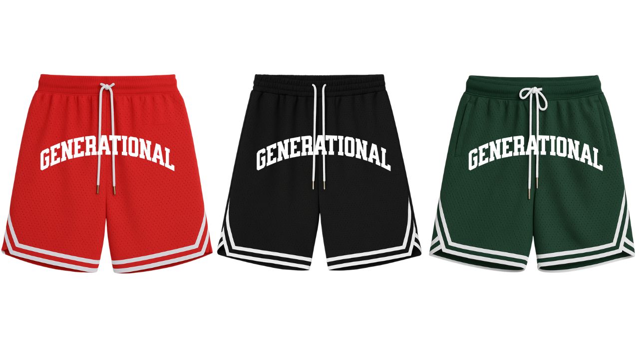 'Generational' Retro Shorts