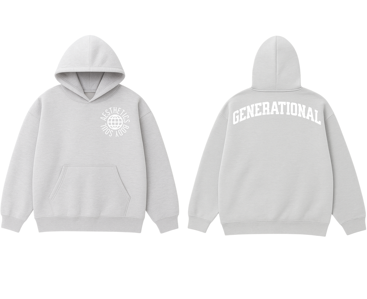 'Generational' Oversized Hoodie