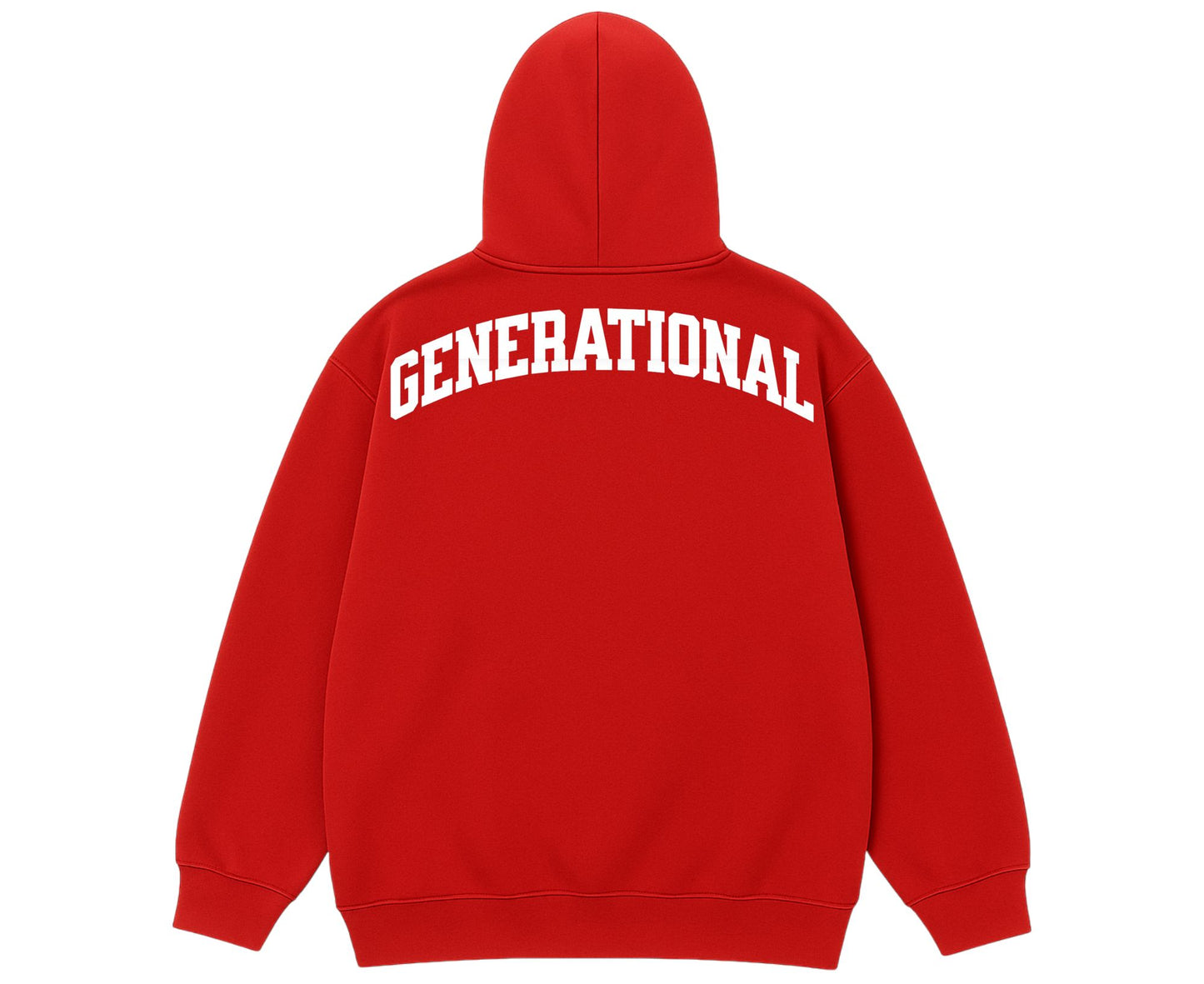 'Generational' Oversized Hoodie