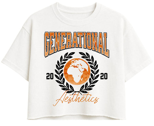 'Aesthetics' Crop Top