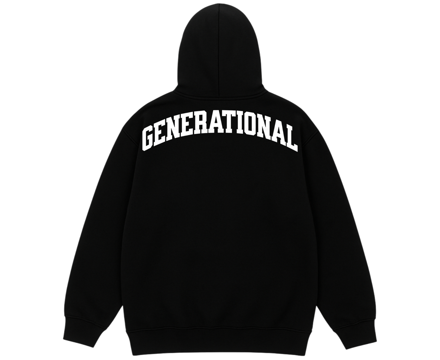 'Generational' Oversized Hoodie