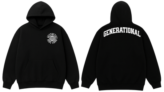 'Generational' Oversized Hoodie