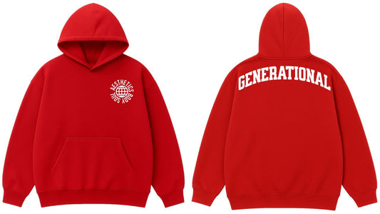 'Generational' Oversized Hoodie