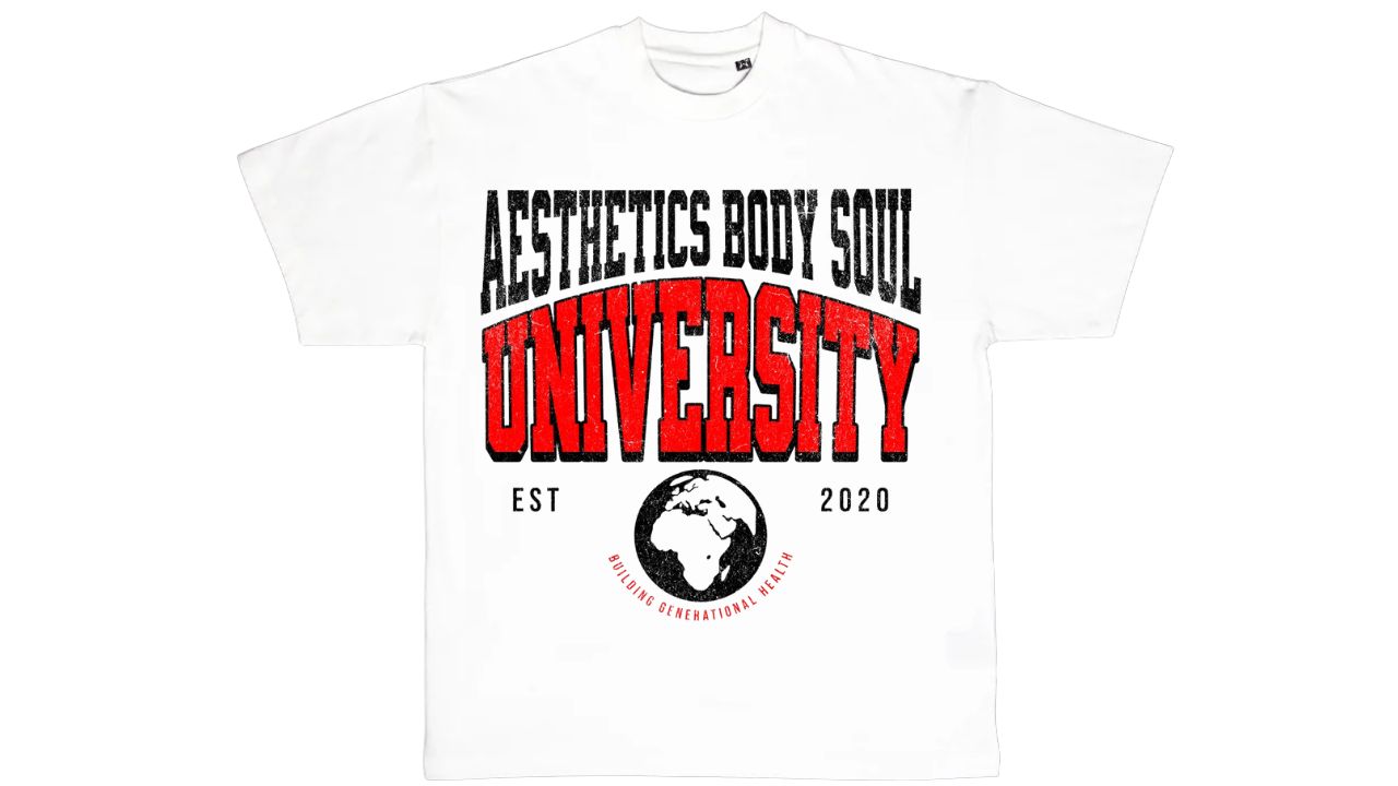 'Varsity' Oversized Tee